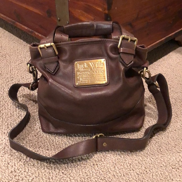 jack wills leather backpack